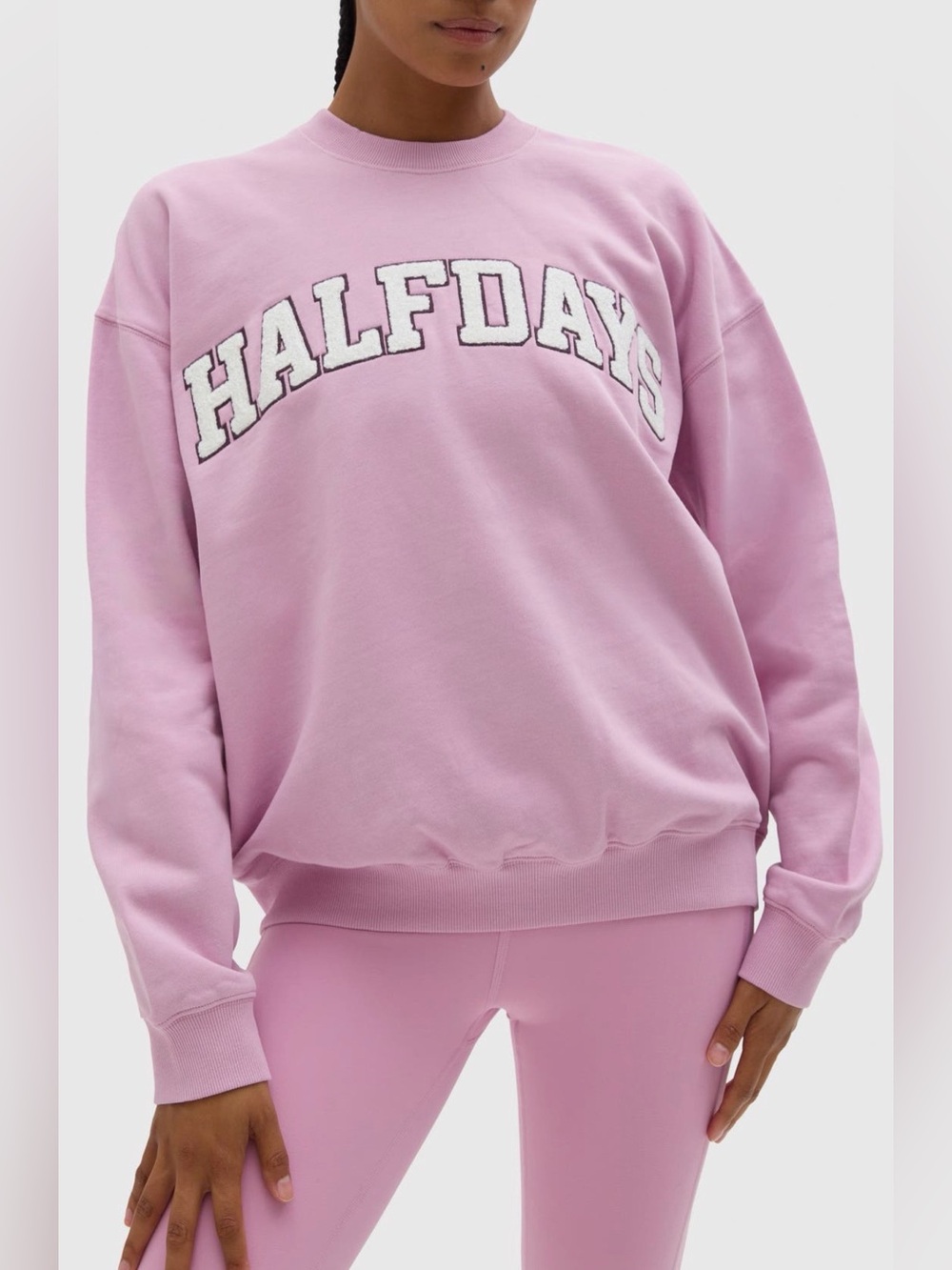 *New* Halfdays Logo Sweatshirt, Size Medium